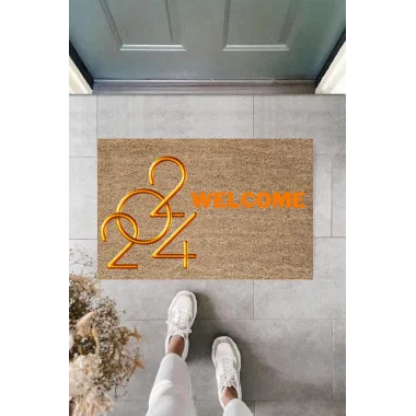 Kapı Önü Paspası Yeni Yıl Konsepti Dijital Baskı PY-175111190