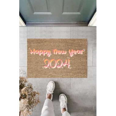 Kapı Önü Paspası Yeni Yıl Konsepti Dijital Baskı PY-175111199