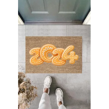 Kapı Önü Paspası Yeni Yıl Konsepti Dijital Baskı PY-175111200