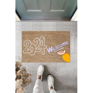 Kapı Önü Paspası Yeni Yıl Konsepti Dijital Baskı PY-175111205