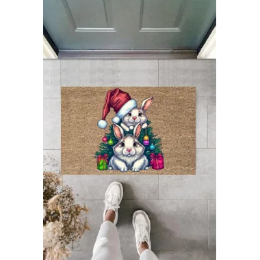 Kapı Önü Paspası Yeni Yıl Konsepti Dijital Baskı PY-175111215