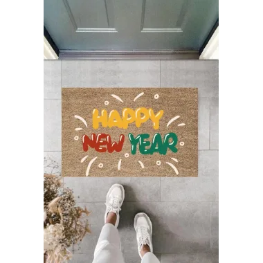 Kapı Önü Paspası Yeni Yıl Konsepti Dijital Baskı PY-175111220