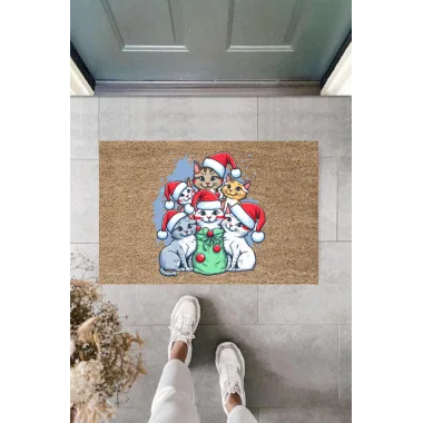 Kapı Önü Paspası Yeni Yıl Konsepti Dijital Baskı PY-175111228