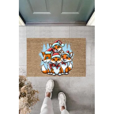 Kapı Önü Paspası Yeni Yıl Konsepti Dijital Baskı PY-175111229