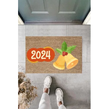 Kapı Önü Paspası Yeni Yıl Konsepti Dijital Baskı PY-175111235