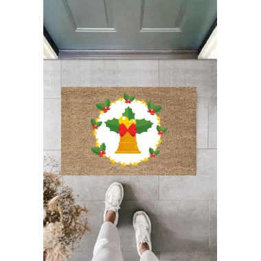 Kapı Önü Paspası Yeni Yıl Konsepti Dijital Baskı PY-175111238