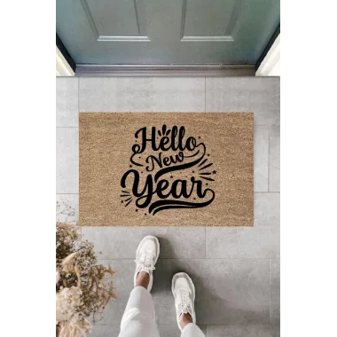 Kapı Önü Paspası Yeni Yıl Konsepti Dijital Baskı PY-175111240