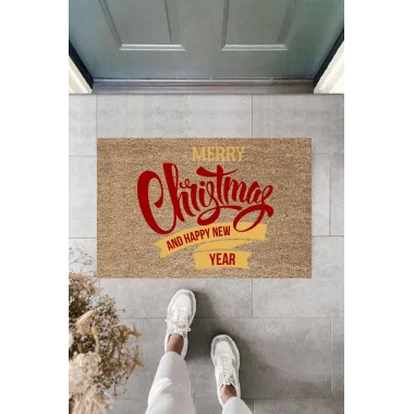 Kapı Önü Paspası Yeni Yıl Konsepti Dijital Baskı PY-175111243