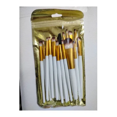 Karışık Renk 20li Profesyonel Yumuşak Makyaj Fırça Seti