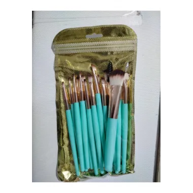 Karışık Renk 20li Profesyonel Yumuşak Makyaj Fırça Seti