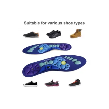 Manyetik Masajlı Refleksoloji Tabanlık – Ayakta Duruşu Dengeleyen Manyetik Ped