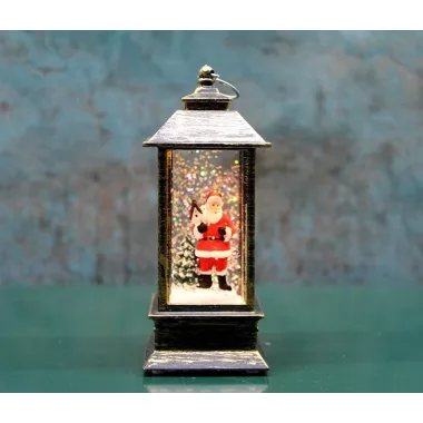 Noel Babalı Işıklı Kar Küresi Alk3215