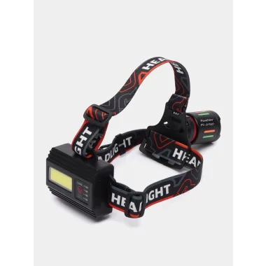 Ps-2910 Şarjlı Profesyonel Zoomlu Kamp Avcı Balıkçı Kafa Lambası Feneri