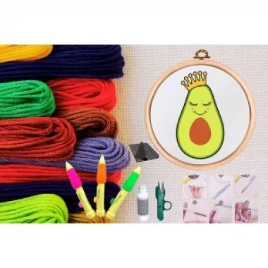 Punch Seti Nakış Seti Kasnaklı Kendin Yap Seti Seri 146