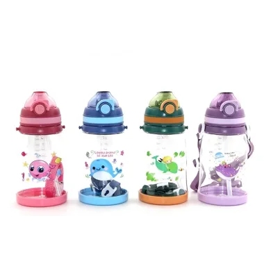 Renkli Pipetli Suluk 550 Ml Bpa İçermez Alk2969