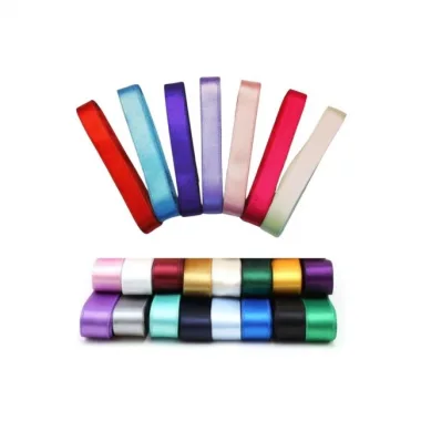 Saten Kurdele 1 Cm 10 Metre Koyu Sarı