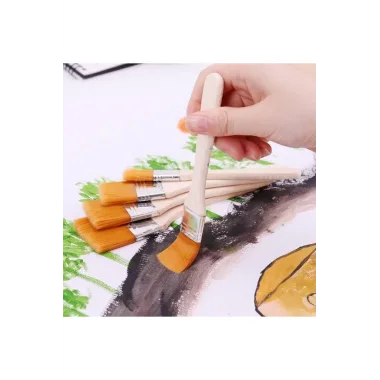 Sentetik İpek Zemin Fırçası No: 11 – Akrilik Ve Yağlı Boya İçin