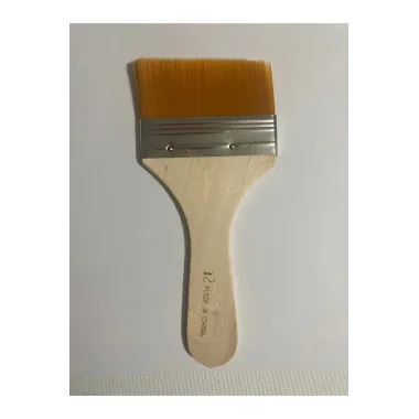 Sentetik İpek Zemin Fırçası No: 12 – Akrilik Ve Yağlı Boya İçin