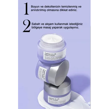 Sıkılaştırıcı Boyun Kremi 50ml | Lifting & Nemlendirici Bakım