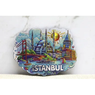 Silikon İstanbul Temalı Magnet Alk4342