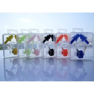 Silikon Su Geçirmez Kulak  Burun Tıkacı