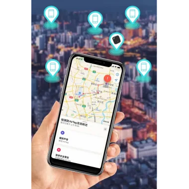 Smart Tag Airtag Akıllı Takip Cihazı Apple My Find Uyumlu Beyaz