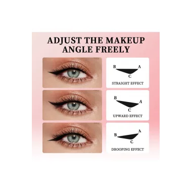Suya Dayanıklı Çift Taraflı Eyeliner Damga Kalem – Sağ Ve Sol Göz Uyumlu