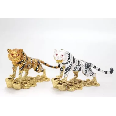 Swaroski Taşlı Tekli Leopar Alk1903