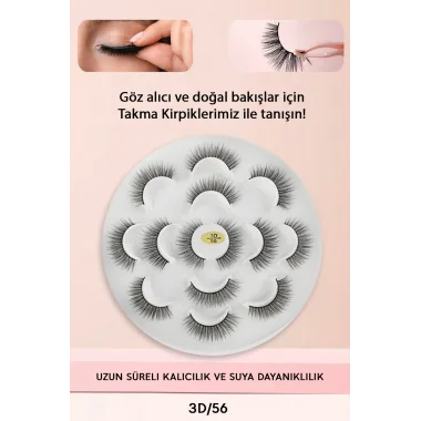 Takma Kirpik 3d Etkili – Günlük Ve Özel Günler İçin İdeal 3d56