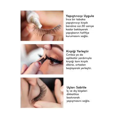 Takma Kirpik 3d Etkili – Günlük Ve Özel Günler İçin İdeal Ca025