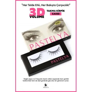 Takma Kirpik 3d Etkili – Günlük Ve Özel Günler İçin İdeal Ca055