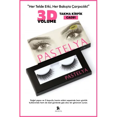 Takma Kirpik 3d Etkili – Günlük Ve Özel Günler İçin İdeal Ca091