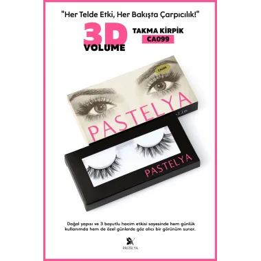 Takma Kirpik 3d Etkili – Günlük Ve Özel Günler İçin İdeal Ca099