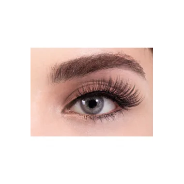 Takma Kirpik Doğal Kısadan Uzuna Orta Yoğunlukta Tekli 02