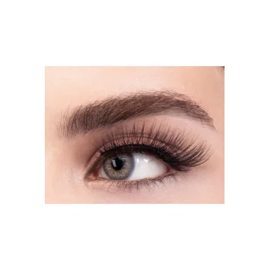 Takma Kirpik Doğal Kısadan Uzuna Orta Yoğunlukta Tekli 04