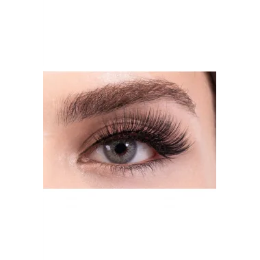 Takma Kirpik Doğal Kısadan Uzuna Orta Yoğunlukta Tekli 07