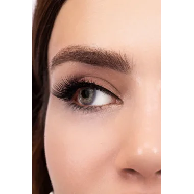 Takma Kirpik Doğal Kısadan Uzuna Orta Yoğunlukta Tekli 48