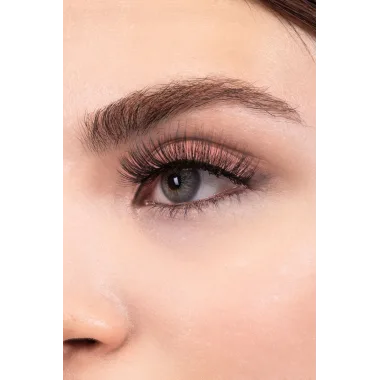 Takma Kirpik İpek Doğal Uzunlu Kısalı Orta Yoğunlukta Tekli 06