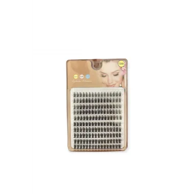 Takma Kirpik Tekli Demet Gerçek Kıl 12 Mm - 10’lu Sıra