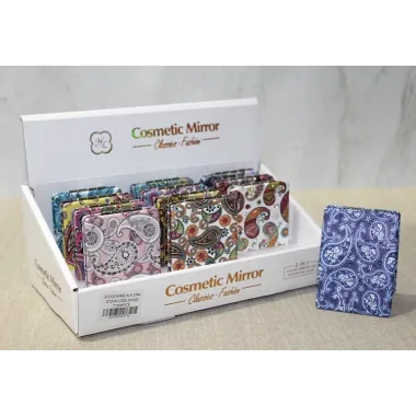 Taşlı El Aynası Dikdörtgen İnce Alk3744