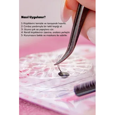 Tekli Kirpik Demet Takma Kirpik – Gerçek Kıl 11 Mm Nesura