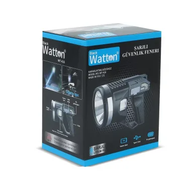 Tripod Şarjlı Güvenlik Feneri Wt-416