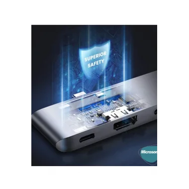 Type-c To Hdtv Multifunction Adapter 8 Port Kablo