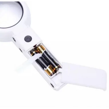 Usb Şarj Edilebilir Katlanabilir 3.510x Büyüteç 8 Ledli Masa Ve Eliçin  Taşınabilir Büyüteç Fs90rc