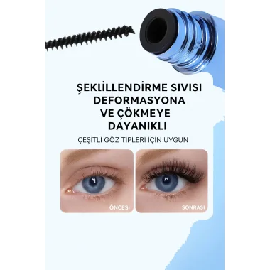 Uzun Süre Kalıcı Maskara – Dağılmayan Ve Topaklanmayan Kirpik Etkisi
