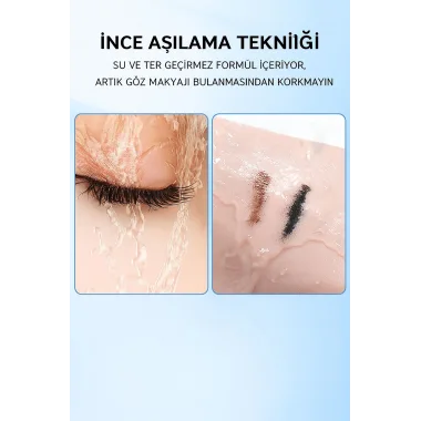Uzun Süre Kalıcı Maskara – Dağılmayan Ve Topaklanmayan Kirpik Etkisi