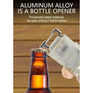 V15 Edc El Feneri 1200lm Anahtarlık Işık Tip-c Şarj Edilebilir Taşınabilir Mini Torch Mıknatıs Klips Ile Kamp Cep Fener