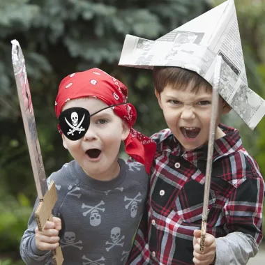 İthal Vinleks Deri Korsan Göz Bandı - Lastikli Yumuşak