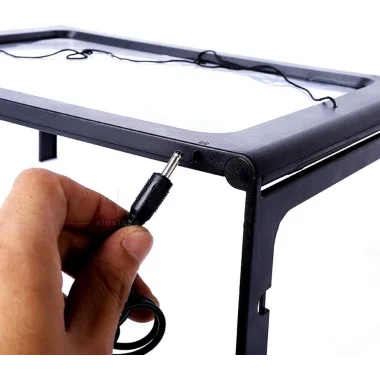 Yaşlılar İçin A4 Boyutu Masa Tipi Işıklı Okuma Büyüteç Th275205b