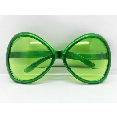 Yeşil Renk Yeşilçam Nostalji 80li Yıllar 90lı Yıllar Parti Gözlüğü 7x16 Cm